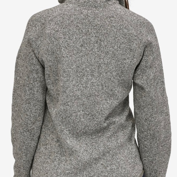 BNWOT Patagonia Women’s Better Sweater 1/4 ZIP BIRCH WHITE Size:M - Picture 3 of 7